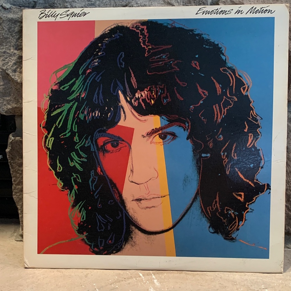 Billy Squier Emotions in Motion Vinyl Record